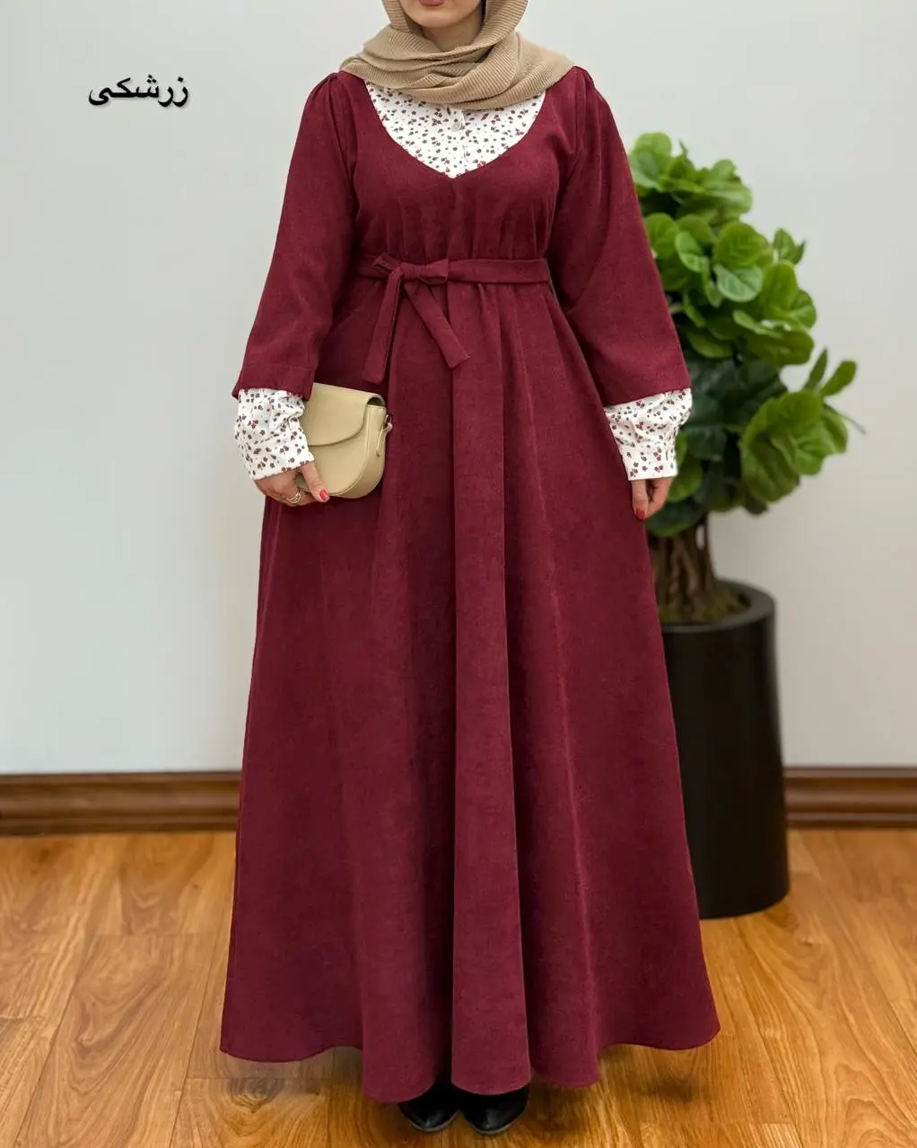 پیراهن مانتویی سوپر کلوش مهرانه ویژه یلدا